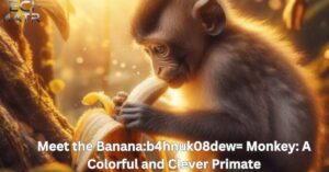 Meet the Banana:b4hnuk08dew= Monkey: A Colorful and Clever Primate